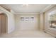 Bright bedroom with large windows, ceiling fan, neutral walls and carpet at 7370 S Catawba Way, Aurora, CO 80016