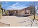 Attractive single Gathering home with stone and siding, set on a landscaped lot with a long driveway at 7370 S Catawba Way, Aurora, CO 80016