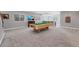 Finished basement showcasing a pool table and recreational space at 6066 Leilani Dr, Castle Rock, CO 80108