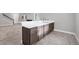 Basement bar with cabinetry, countertop, and storage space at 6066 Leilani Dr, Castle Rock, CO 80108