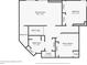 Basement floor plan including bonus rooms, utility, bathroom, and closets at 2317 Wynterbrook Dr, Highlands Ranch, CO 80126