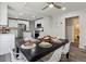 Bright kitchen and dining area with modern appliances and dining table at 3929 Federal Blvd, Denver, CO 80211