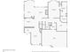 Floor plan featuring kitchen, great room, primary bedroom, office, living spaces, and garage at 3929 Federal Blvd, Denver, CO 80211