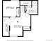 Floor plan featuring a Gathering room, utility room, bedroom, 3/4 bath, and storage at 10117 Wyandott N Cir, Thornton, CO 80260