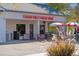Famous Philly Cheese Steak restaurant exterior featuring outdoor seating at 4100 Albion St # 314, Denver, CO 80216