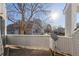Patio with railings and views of the complex at 8701 Huron St # 5-210, Thornton, CO 80260