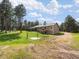 Back exterior featuring a large lot with pine trees at 20125 Indi Dr, Monument, CO 80132