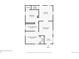 Detailed floor plan layout of the home, showcasing room dimensions and layout at 2886 S Acoma St, Englewood, CO 80110