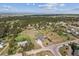 Expansive aerial view of a rural property with lush greenery and beautiful landscaping near a forested area at 36901 View Ridge Dr, Elizabeth, CO 80107