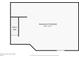 Basement floor plan featuring the basement and stairs, with labeled room dimensions for each area at 23535 E Platte Dr # A, Aurora, CO 80016