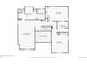 Detailed floor plan of the second floor of the house showing layout of all rooms at 4240 S Yukon Way, Lakewood, CO 80235