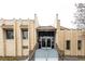 Inviting clubhouse entrance featuring clean lines and ample lighting, enhancing curb appeal at 3450 S Poplar St # 307, Denver, CO 80224