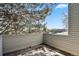 Balcony area for enjoying morning coffee or evening relaxation with community view at 921 S Zeno Way # 201, Aurora, CO 80017