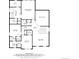 Detailed floor plan showcasing the home's layout with bedrooms, bathrooms, and living spaces at 23957 E Rocky Top Ave, Aurora, CO 80016