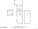Detailed floorplan showcasing the layout and dimensions of the home's rooms and spaces at 2801 Lawrence St, Denver, CO 80205