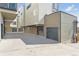 Long driveway and garage offer ample parking, enhancing convenience and accessibility at 1277 Quitman St, Denver, CO 80204