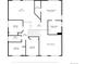 Upstairs floor plan featuring a loft, bedrooms, and primary bath, showcasing the layout and dimensions at 20304 E 47Th Pl, Denver, CO 80249