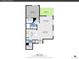 Here is the floorplan of a home with living room, dining area, kitchen, bath, balcony, laundry, bedroom, and walk-in closet at 12768 Ironstone Way # 204, Parker, CO 80134