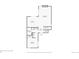 Layout of the floor plan of the home, including living room, kitchen, bedroom, and bathroom at 2122 S Victor St # F, Aurora, CO 80014