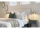 Cozy bedroom featuring a plush bed with stylish pillows and elegant bedside lamps at 1340 W 68Th Ave, Denver, CO 80221