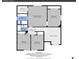 Floorplan showing the layout of the upper level including bedrooms, bathrooms, and walk-in closet at 9717 Castle Ridge Cir, Highlands Ranch, CO 80129