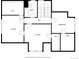 Floor plan of the fourth floor features studio, office, bedroom and attic with walk-in closet at 1275 N Franklin St, Denver, CO 80218