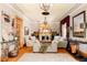 Bright living room with elegant decor, hardwood floors, fireplace, and comfortable seating, a relaxing gathering space at 1275 N Franklin St, Denver, CO 80218