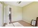 Bedroom with neutral walls and carpet flooring at 4759 S Xenophon St, Morrison, CO 80465