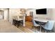 Basement with a bar, kitchenette, and table at 2208 Bellavista St, Castle Rock, CO 80109