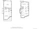 Floor plan showing the layout of the main and upper levels at 2648 Florence St, Denver, CO 80238