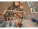 Open floor plan featuring kitchen, dining, and living area with modern lighting and stylish decor at 563 Cr 672, Breckenridge, CO 80424