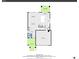 Detailed floorplan showing kitchen, living room, dining area, bath, garage and porch dimensions at 10912 Memphis Ct, Commerce City, CO 80022