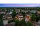 Picturesque aerial view of a neighborhood featuring well-maintained homes and lush greenery at 6427 S Tibet St, Aurora, CO 80016