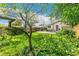 Scenic backyard view with lush greenery, wooden fence, and patio area for relaxation at 3625 W 9Th Ave, Denver, CO 80204