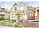 Charming home featuring unique architectural details and a well-manicured front yard, welcoming you to a comfortable living space at 3337 Decatur St, Denver, CO 80211