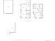 Detailed floor plan showcasing the layout of this home, including the garage, rooms, and deck at 3337 Decatur St, Denver, CO 80211
