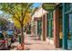 Charming street view featuring local businesses with vintage architecture and inviting storefronts at 5995 Estes St, Arvada, CO 80004