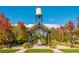Picturesque park featuring a historic water tower and covered gazebo, perfect for relaxation at 5995 Estes St, Arvada, CO 80004