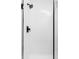 Modern shower features black fixtures, sleek white tile, and glass partition at 1566 S Richfield Way, Aurora, CO 80017