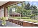 Relaxing brick patio with seating and views of the garden at 869 Vine St, Denver, CO 80206