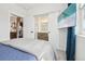 Main bedroom with a private ensuite bathroom and a seamless open layout at 3550 W 63Rd Ave, Denver, CO 80221