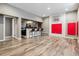 Basement includes basketball court, bar with seating, and home theater section at 6269 S Coventry E Ln, Littleton, CO 80123