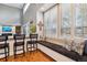 Inviting breakfast nook with window seating and natural light at 6269 S Coventry E Ln, Littleton, CO 80123