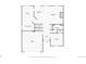 First floor plan featuring kitchen, dining room, living room, and garage at 6194 E Briarwood Cir, Centennial, CO 80112