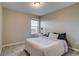 Cozy bedroom featuring carpet, and neutral paint at 5392 Sanctuary Ave, Firestone, CO 80504