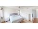 Bright bedroom with neutral decor and carpeted floor at 2160 Ance St, Strasburg, CO 80136