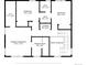 Second floor plan with bedrooms, walk-in closet, bathrooms, and laundry room at 10069 E 28Th Ave, Denver, CO 80238