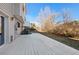 Large backyard deck perfect for outdoor entertaining and relaxation at 19697 E Flora Pl, Aurora, CO 80013