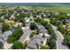 An aerial view of a property located at 2555 S Zang St. near a neighborhood park and pool at 2555 S Zang St, Denver, CO 80228