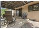 Outdoor patio with room for seating and a grill; perfect for entertaining and relaxing outdoors at 11936 E Oregon Cir, Aurora, CO 80012